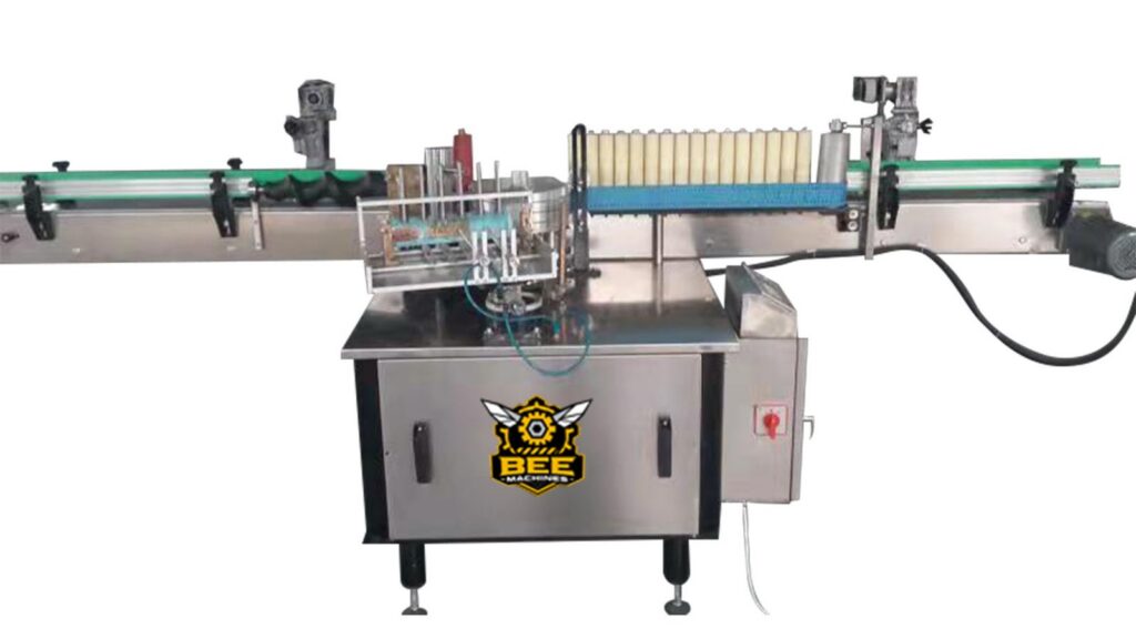 Round Bottle Labeling Machine, Bee Machines BM-CS-10