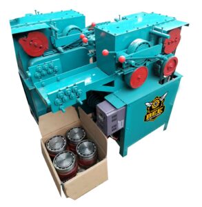 Wire Straightening and Cutting Machine, 4 Head, Bee Machines BM-SP-01