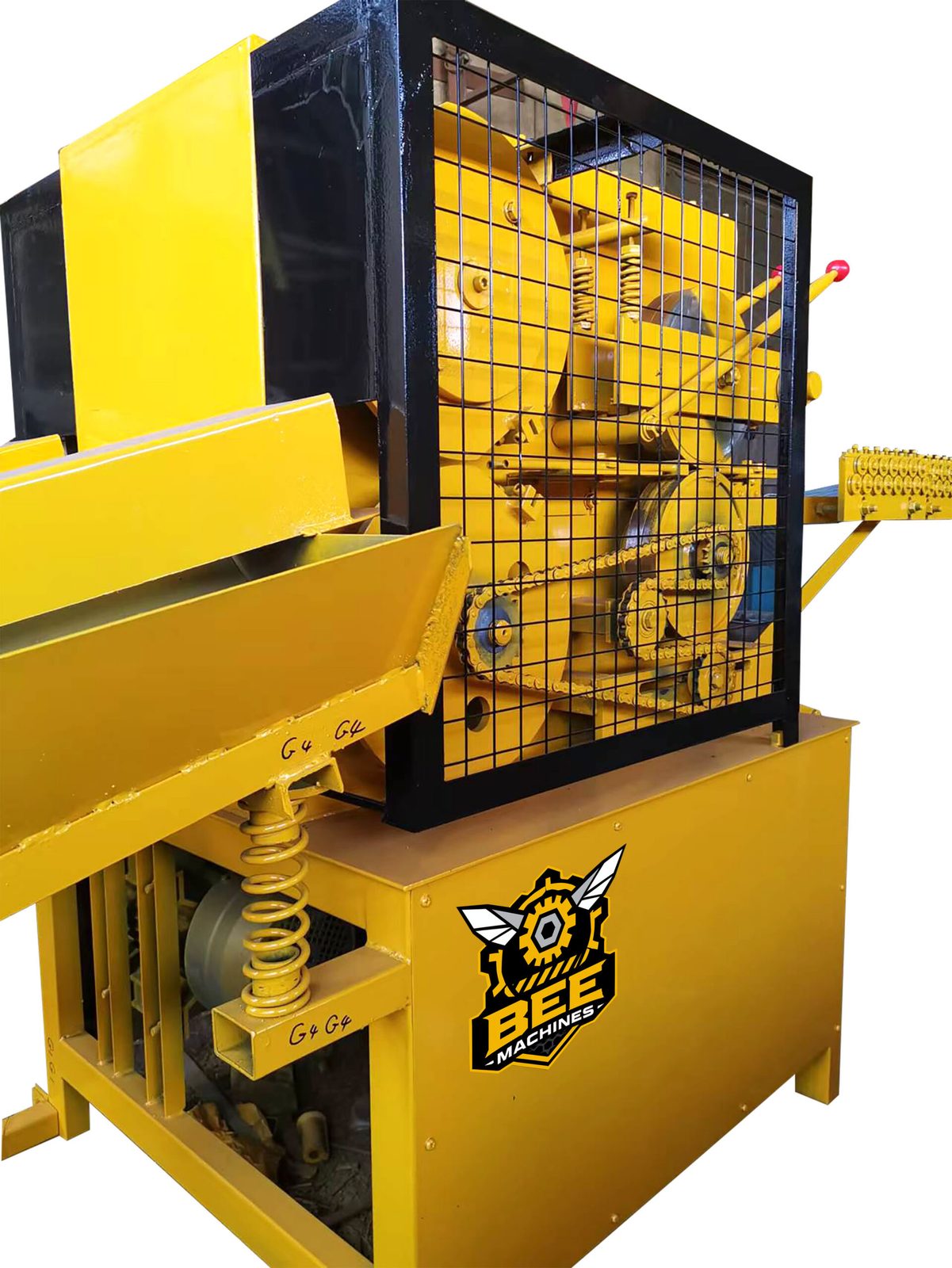 Wire Straightening and Cutting Machine, 6 Head, Bee Machines BM-SP-02